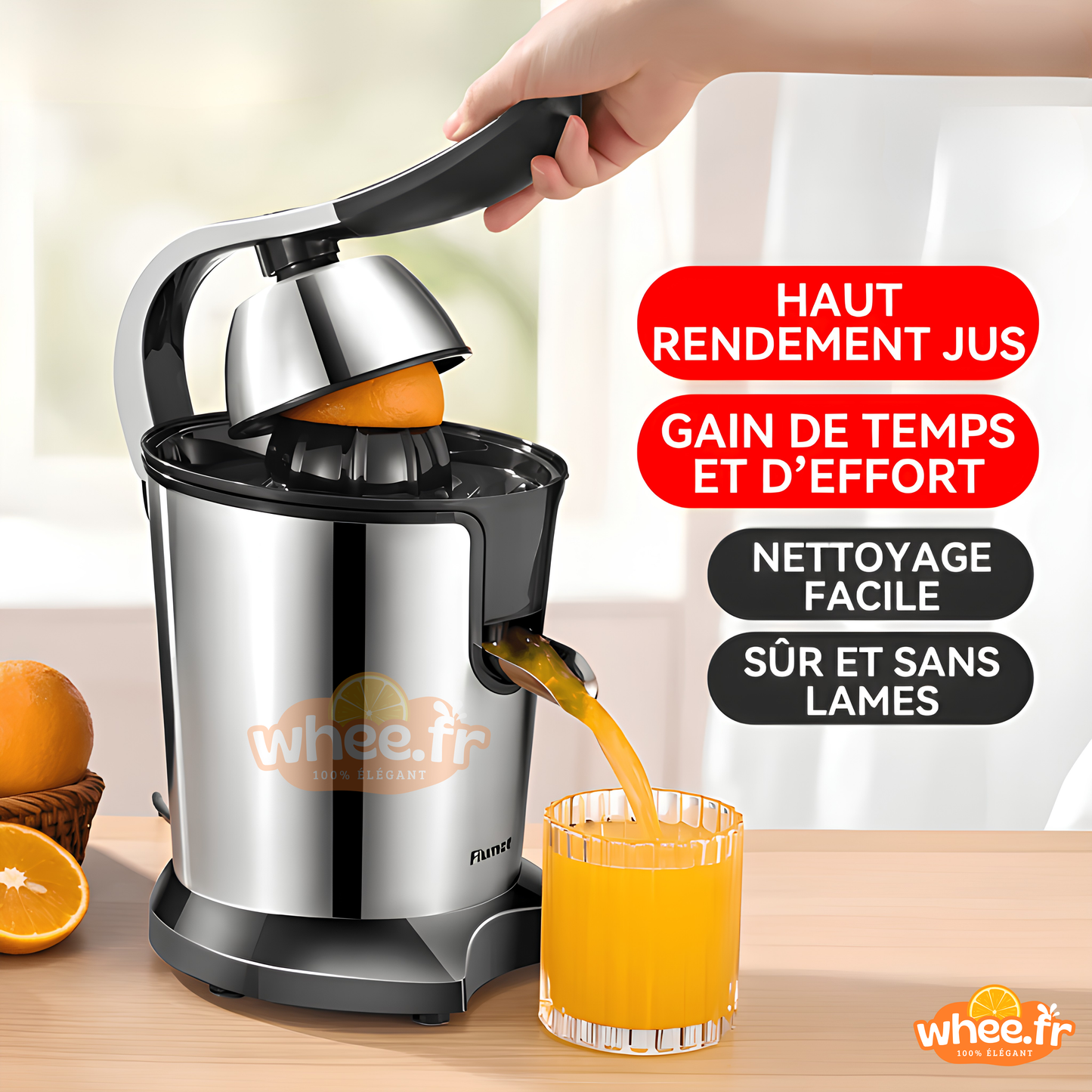 Extracteur de jus à froid Whee Modèle 2026