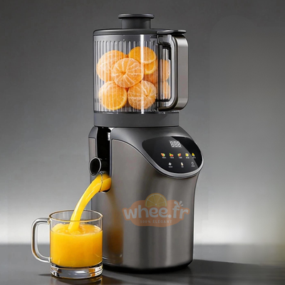 Extracteur de Jus à Froid Multifonction - Séparation Automatique et Goulotte Extra-Large