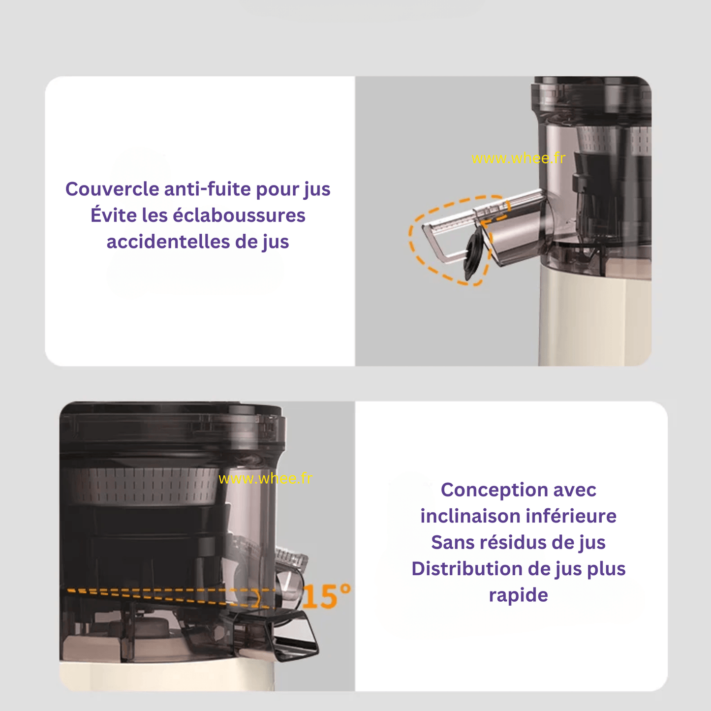 Automatic Multi-Function Juicer – Fresh Juice Without Cutting