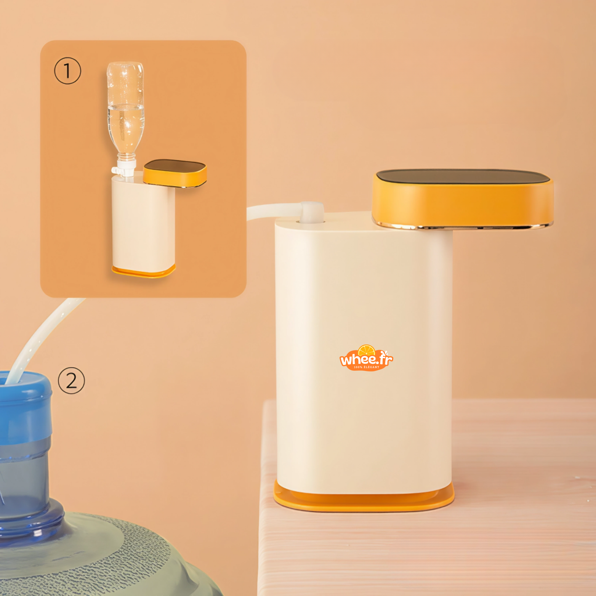Chauffe-eau Instantané Portable
